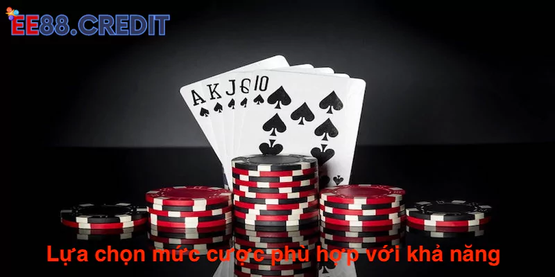 Lựa chọn mức cược Poker phù hợp với khả năng